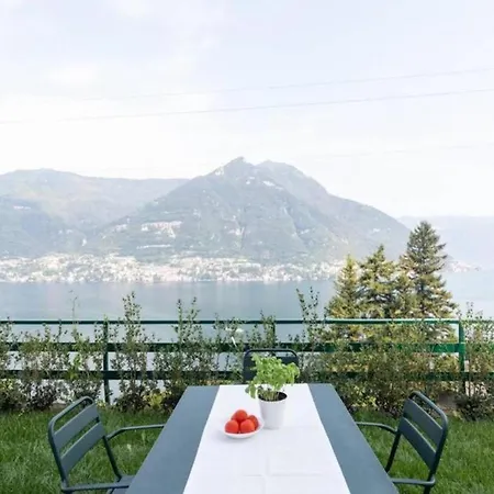 Apartment Flat On Lake Como, Garden With Stunning View Pognana Lario