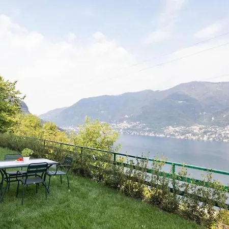 Flat On Lake Como, Garden With Stunning View Apartment *