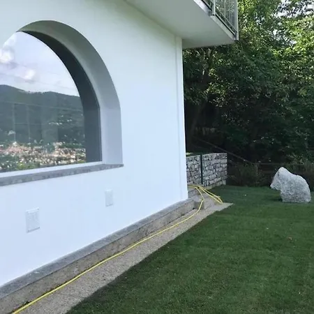Daire Flat On Lake Como, Garden With Stunning View Pognana Lario